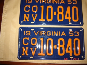 Picture of 1953 Virginia Car Pair #conv 10-840