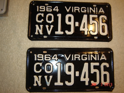 Picture of 1964 Virginia Car Pair #conv19-456