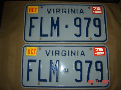 Picture of 1976 Virginia Car Pair #FLM-979