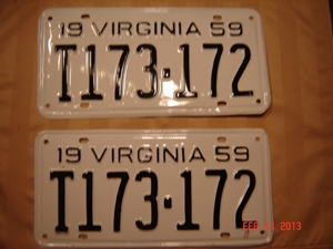 Picture of 1959 Virginia Truck Pair #T173-172