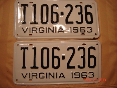 Picture of 1963 Virginia Truck Pair #T106-236