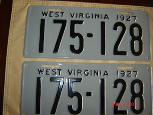 Picture of 1927 West Virginia Car #175-128