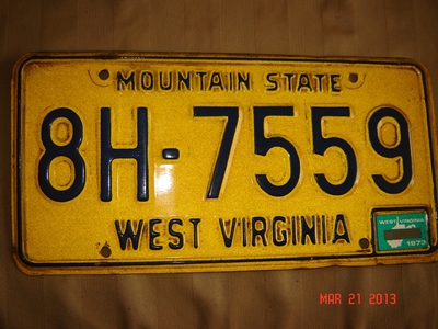 Picture of 1973 West Virginia Car #8H-7559