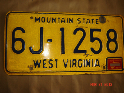 Picture of 1975 West Virginia Car #6J-1258