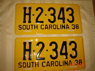 Picture of 1938 South Carolina Truck Pair #H-2-668