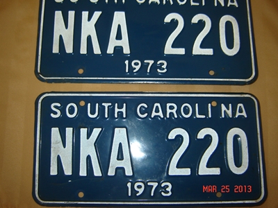 Picture of 1973 South Carolina Car Pair #NKA 220