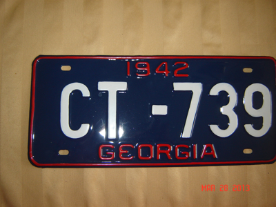 Picture of 1942 Georgia #CT-739