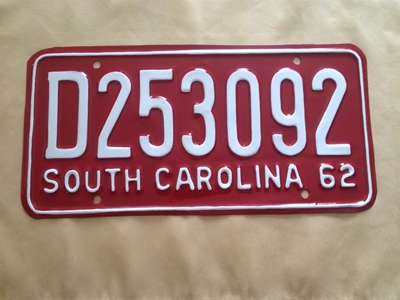 Picture of 1962 South Carolina Car #D253092