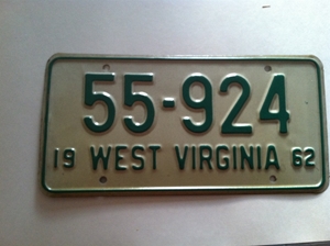 Picture of 1962 West Virginia Car #55-924