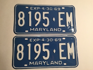 Picture of 1969 Maryland Truck Pair #8195-EM