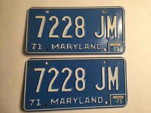 Picture of 1971 Maryland Truck Pair #7228-JM