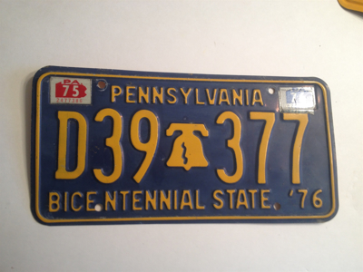 Picture of 1971-76 Pennsylvania #D39-377