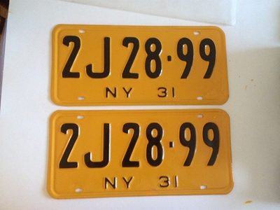 Picture of 1931 New York Pair #2J 28-99