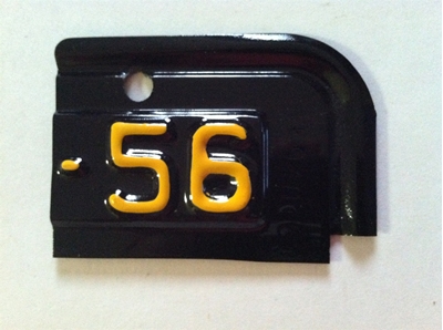 Picture of 1956 New York License Plate Tab