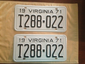 Picture of 1971 Virginia Truck Pair #T288-022