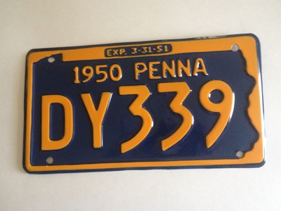 Picture of 1950 Pennsylvania #DY339