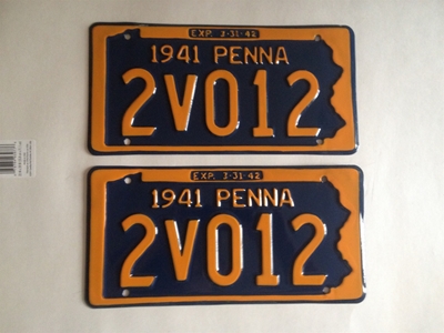 Picture of 1941 Pennsylvania Pair #2V012