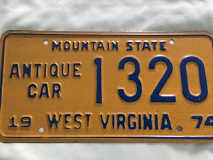 Picture of 1974 West Virginia #1320 antique car