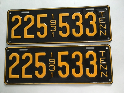 Picture of 1931 Tennessee Car Pair #225-533