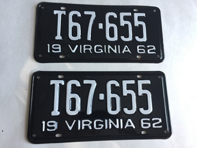 Picture of 1962 Virginia Truck Pair #T67-655