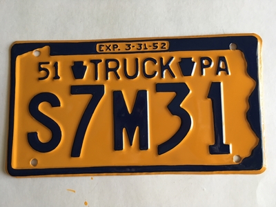 Picture of 1951 Pennsylvania Truck #S7M31