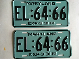 Picture of 1961 Maryland Car Pair #EL-64-66