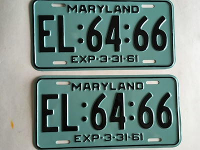 Picture of 1961 Maryland Car Pair #EL-64-66
