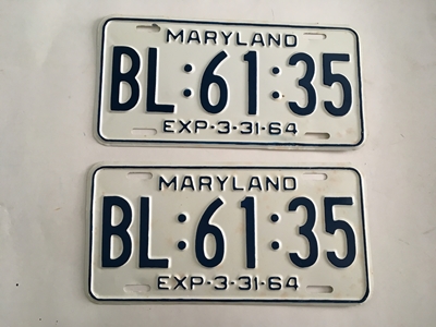 Picture of 1964 Maryland Car Pair #BL 61-35