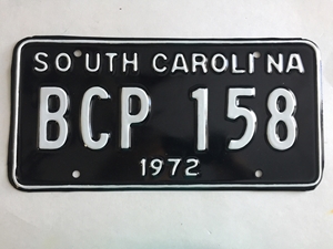Picture of 1972 South Carolina #BCP-158