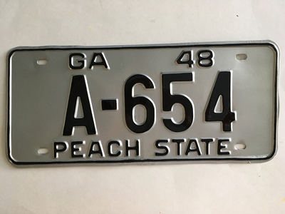 Picture of 1948 Georgia #A-654