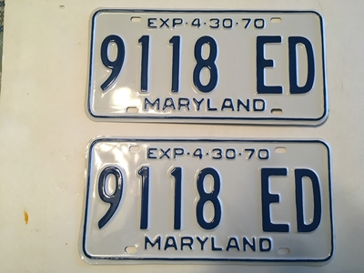 Picture of 1970 Maryland Truck Pair #9118-ED