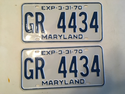 Picture of 1970 Maryland Car Pair #GR4434