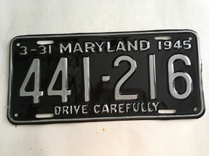 Picture of 1945 Maryland #441-216