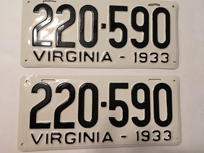 Picture of 1933 Virginia Car Pair #220-590