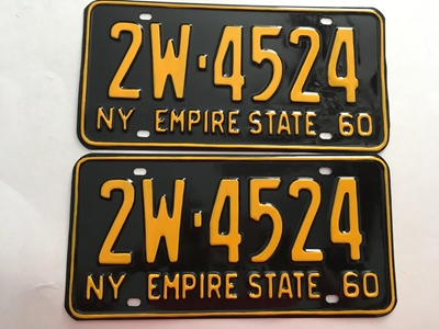 Picture of 1960 New York Pair #2W-4524