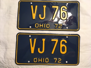 Picture of 1972 Ohio Pair #VJ-76