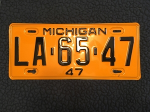 Picture of 1947 Michigan #LA-65-47