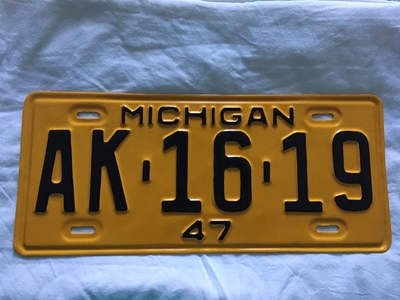 Picture of 1947 Michigan #AK-16-19
