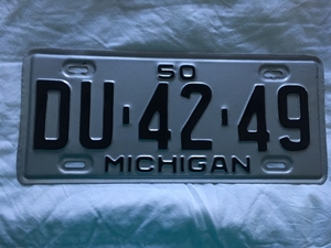 Picture of 1950 Michigan #DU-42-49