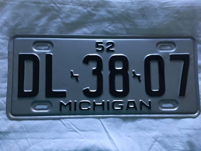 Picture of 1952 Michigan #DL-38-07