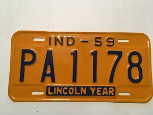 Picture of 1959 Indiana #PA1178