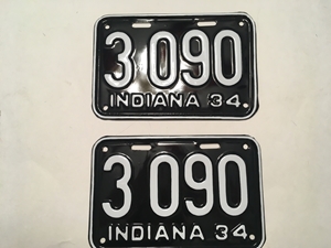 Picture of 1934 Indiana Pair #3 090