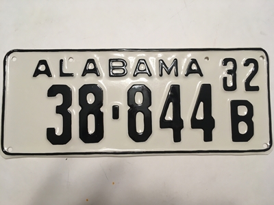 Picture of 1932 Alabama #32-844B