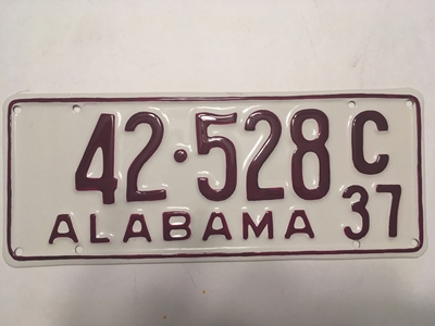 Picture of 1937 Alabama #42-528C