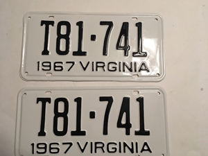 Picture of 1967 Virginia Truck Pair #T81-741