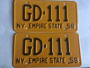 Picture of 1958 New York Pair #GD-111
