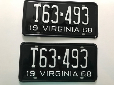Picture of 1968 Virginia Truck Pair #T63-493