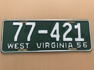 Picture of 1956 West Virginia #77-421