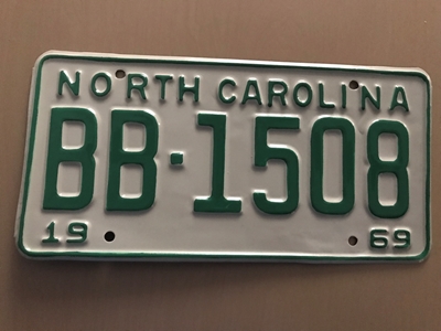 Picture of 1969 North Carolina Car #BB1508