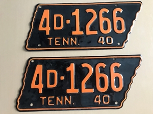 Picture of 1940 Tennessee Car Pair #4D-1266